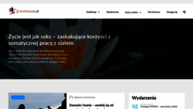 What Strefarozwoju.pl website looked like in 2020 (3 years ago)