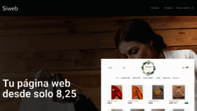 What Siweb.es website looked like in 2020 (3 years ago)
