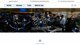 What Sopobikes.org website looked like in 2020 (3 years ago)
