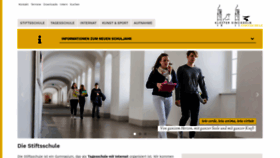 What Stiftsschule-einsiedeln.ch website looked like in 2020 (3 years ago)