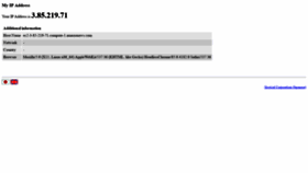 What Show-ip-addr.com website looked like in 2020 (4 years ago)