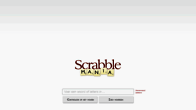 What Scrabblemania.nl website looked like in 2020 (3 years ago)