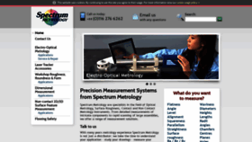 What Spectrum-metrology.co.uk website looked like in 2020 (3 years ago)