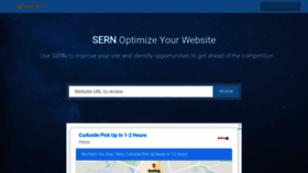 What Sern.info website looked like in 2020 (3 years ago)