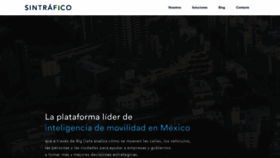 What Sintrafico.com website looked like in 2020 (3 years ago)
