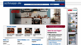 What Schnapp.de website looked like in 2020 (3 years ago)