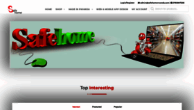 What Safehomerwanda.com website looked like in 2020 (3 years ago)