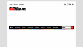 What Suaramedan.com website looked like in 2020 (3 years ago)