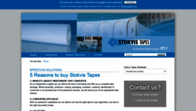What Stokvistapes.com website looked like in 2020 (3 years ago)