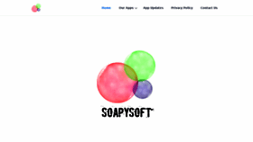 What Soapysoft.co.uk website looked like in 2020 (3 years ago)