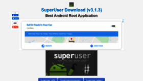 What Superuserdownload.com website looked like in 2020 (3 years ago)
