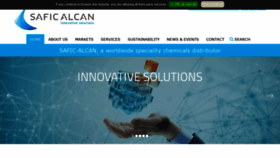 What Safic-alcan.com website looked like in 2020 (3 years ago)