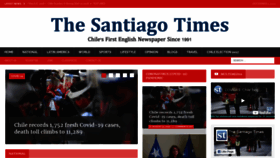 What Santiagotimes.cl website looked like in 2020 (3 years ago)
