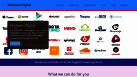 What Sanjivanidigital.com website looked like in 2020 (3 years ago)