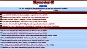 What Skymovieshd.fit website looked like in 2020 (3 years ago)