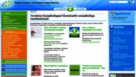 What Sosiaalikollega.fi website looked like in 2020 (3 years ago)