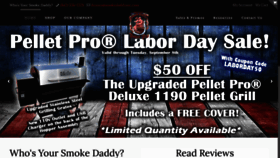 What Smokedaddyinc.com website looked like in 2020 (3 years ago)