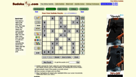 What Sudoku9x9.com website looked like in 2020 (3 years ago)