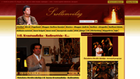 What Szellemvilag.hu website looked like in 2020 (3 years ago)