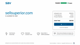 What Sellsuperior.com website looked like in 2020 (3 years ago)