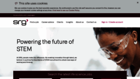 What Srg.co.uk website looked like in 2020 (3 years ago)