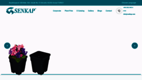 What Senkap.com website looked like in 2020 (3 years ago)