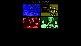 What Sloperama.com website looked like in 2020 (3 years ago)