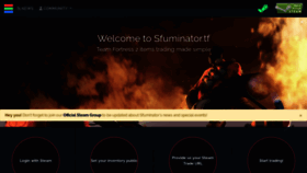 What Sfuminator.tf website looked like in 2020 (3 years ago)