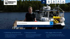 What Soderhamn.se website looked like in 2020 (3 years ago)