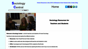 What Sociology.org.uk website looked like in 2020 (3 years ago)