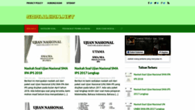 What Soalujian.net website looked like in 2020 (3 years ago)