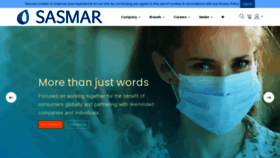 What Sasmar.com website looked like in 2020 (3 years ago)