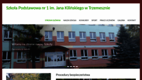 What Sp1trzemeszno.pl website looked like in 2020 (3 years ago)