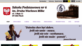 What Sp6plock.pl website looked like in 2020 (3 years ago)