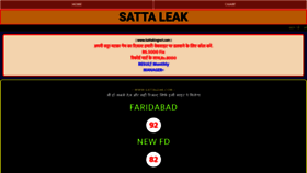 What Sattaleak.com website looked like in 2020 (3 years ago)