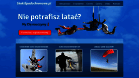 What Skokispadochronowe.pl website looked like in 2020 (3 years ago)