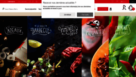 What Sauce-piquante.fr website looked like in 2020 (3 years ago)