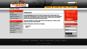 What Schreinereibedarf.com website looked like in 2020 (3 years ago)