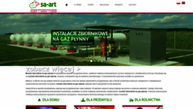 What Sa-art.pl website looked like in 2020 (3 years ago)