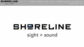 What Shorelineproductions.net website looked like in 2020 (3 years ago)