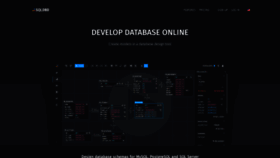 What Sqldbd.com website looked like in 2020 (4 years ago)