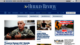 What Svherald.com website looked like in 2020 (3 years ago)