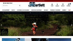 What Skibartlett.com website looked like in 2020 (3 years ago)