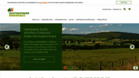 What Scottishpowerrenewables.com website looked like in 2020 (3 years ago)
