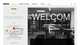 What Stampatex.es website looked like in 2020 (3 years ago)