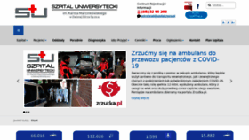 What Szpital.zgora.pl website looked like in 2020 (3 years ago)