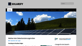 What Solarify.eu website looked like in 2020 (3 years ago)