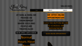 What Shagandswag.com website looked like in 2020 (3 years ago)