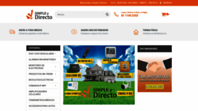 What Simpleydirecto.mx website looked like in 2020 (3 years ago)
