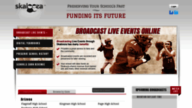 What Skalooza.com website looked like in 2020 (3 years ago)